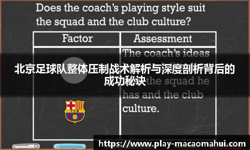 北京足球队整体压制战术解析与深度剖析背后的成功秘诀